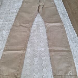 Scotch & Soda Beige Straight Leg Women Jeans